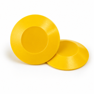 ELEMENTO TÁTIL ALERTA AMARELO ADESIVADO